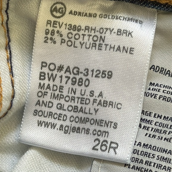 Adriano Goldschmied The Legging Ankle Super Skinny Ankle Stretchy Raw Hem Denim - Picture 8 of 11